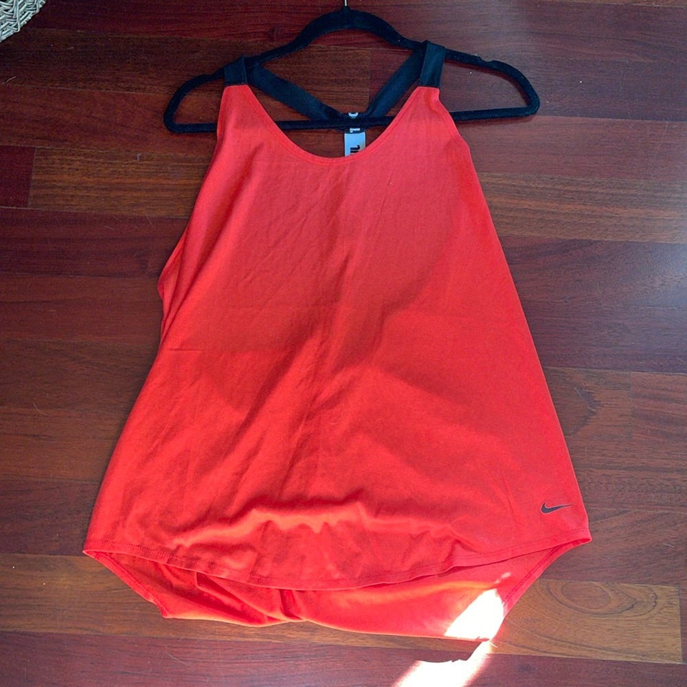 Nike XL pinkish red workout tank top